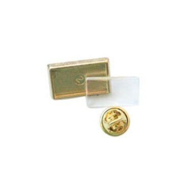 Pin-15 dourado retangular (21x13mm) PIN-15 UV
