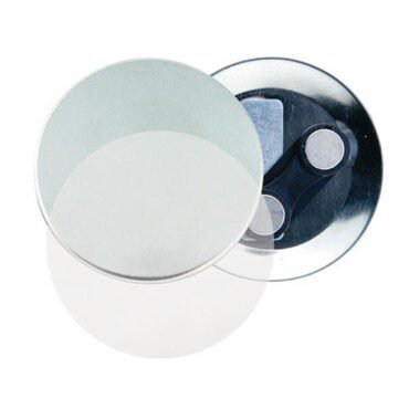 Crachá CH-059-RR com íman duplo - roupa (Ø59mm) CH-Ø59-RR
