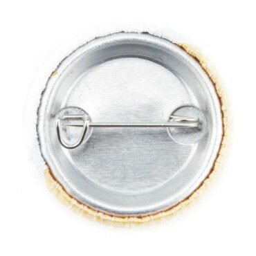 Crachá com alfinete montado (Ø25mm) CH-Ø25-M