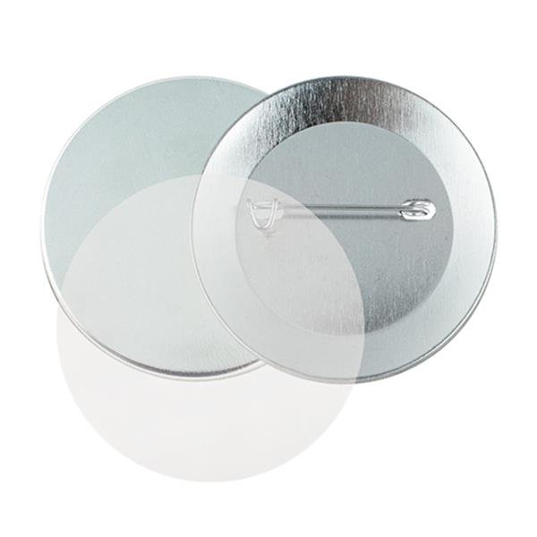 Crachá CH-050-M com alfinete montado (Ø50mm) CH-Ø50-M