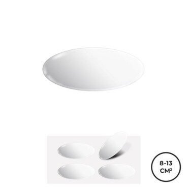 Etiqueta autocolante em Resina - dos 8 aos 13cm2 Restic