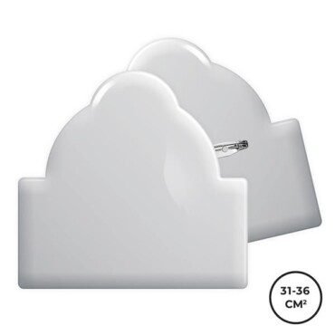 Crachá de identificação em Resina - dos 31 aos 35cm2 Reid